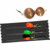 Eisele Flounder spoon rig (motoroil) 3 systems + 1 spoon 30g