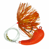 Eisele Halibut leader with Shirt Circle XXL (crab UV orange) 