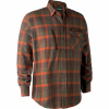 Ethan Shirt Men (Orange Check) 