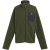 Frankie Borg Fleece Jacket Men (Dark Khaki) 
