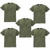 Fruit of the Loom Set of 5: T-Shirts Men (Khaki) 
