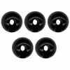 FTM Omura Tungsten beads (slotted, black)