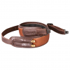 Gun sling leather brown 