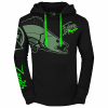 Hotspot Fishing Mania Zander Hoodie Men (Black) 