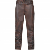 il Lago Prestige Goat Leather Trousers Men (Brown) 