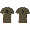 il Lago Prestige Set Of 2: T-Shirt ‘Der Mit Dem Hund Jagt’ Men (Olive) 