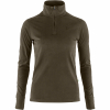 Keb Skare Half Zip W Women (Dark Olive) 