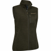 Lady Atlas Fleece Waistcoat For Women (Forest Green) 