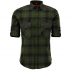 Men's Shirt 1/1 Sleeve Slim Fit Men (Olive) 