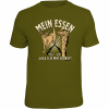 Men's T-Shirt "I chase my food myself!" (German version only)