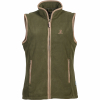 Percussion Women's Fleece Vest Scottland (khaki) 