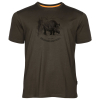 Pinewood Wild Boar T-Shirt Men (Suede Brown) 