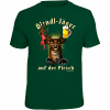 Rahmenlos "Dirndl-Jäger auf der Pirsch" T-Shirt Men (Green) 
