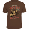 Rahmenlos Men's T-Shirt "A day without hunting..." (German version only)