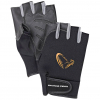Savage Gear Neoprene Half Finger Gloves (Black) 