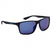 Shimano Technium Matte Polarised Sunglasses (Matte Black/Blue Mirror) 