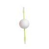 Trout Attack Balzer Willi Frog's Pilot Floats, white