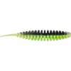 TroutMaster Master Worm (Black Chartreuse) 