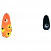 Westin Artificial Lure Bulldog Inline (Black Orange Clown) 