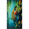 Zwoltex Towel featuring a “Trout” design 