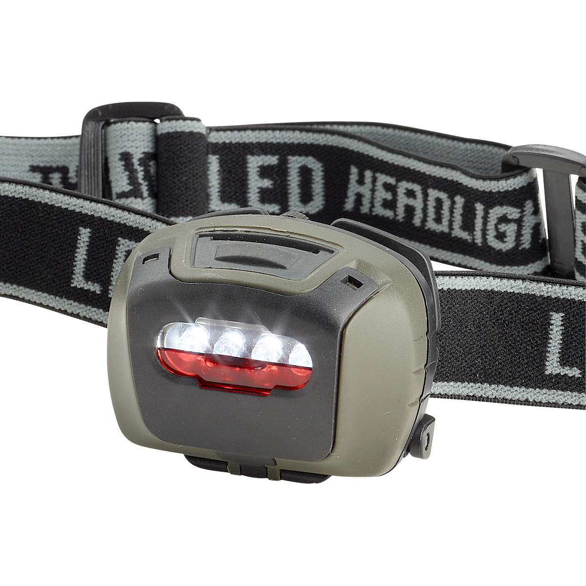 4 LED Headlamp with 3 interchangeable lenses 