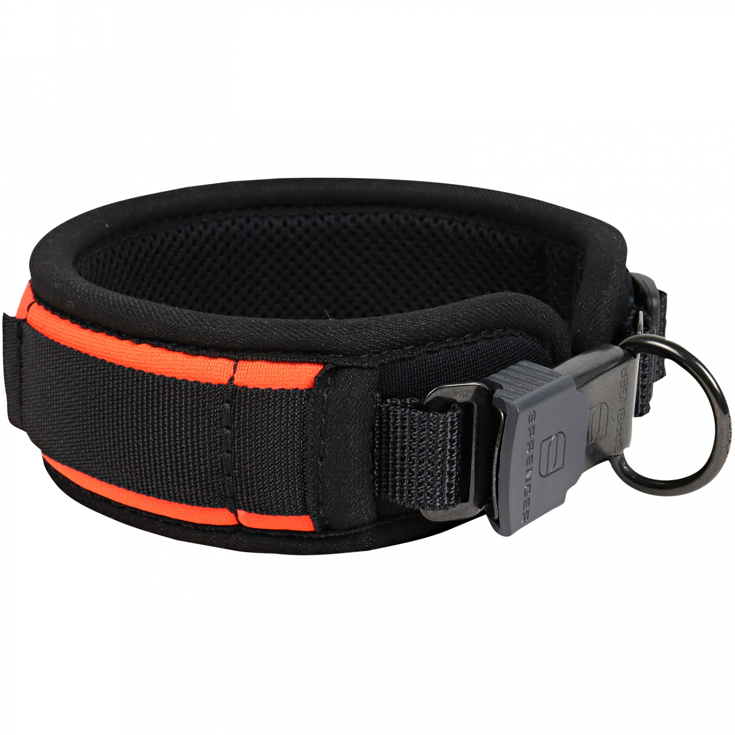 Akah Neoprene collar - Comfort Plus, signal orange 