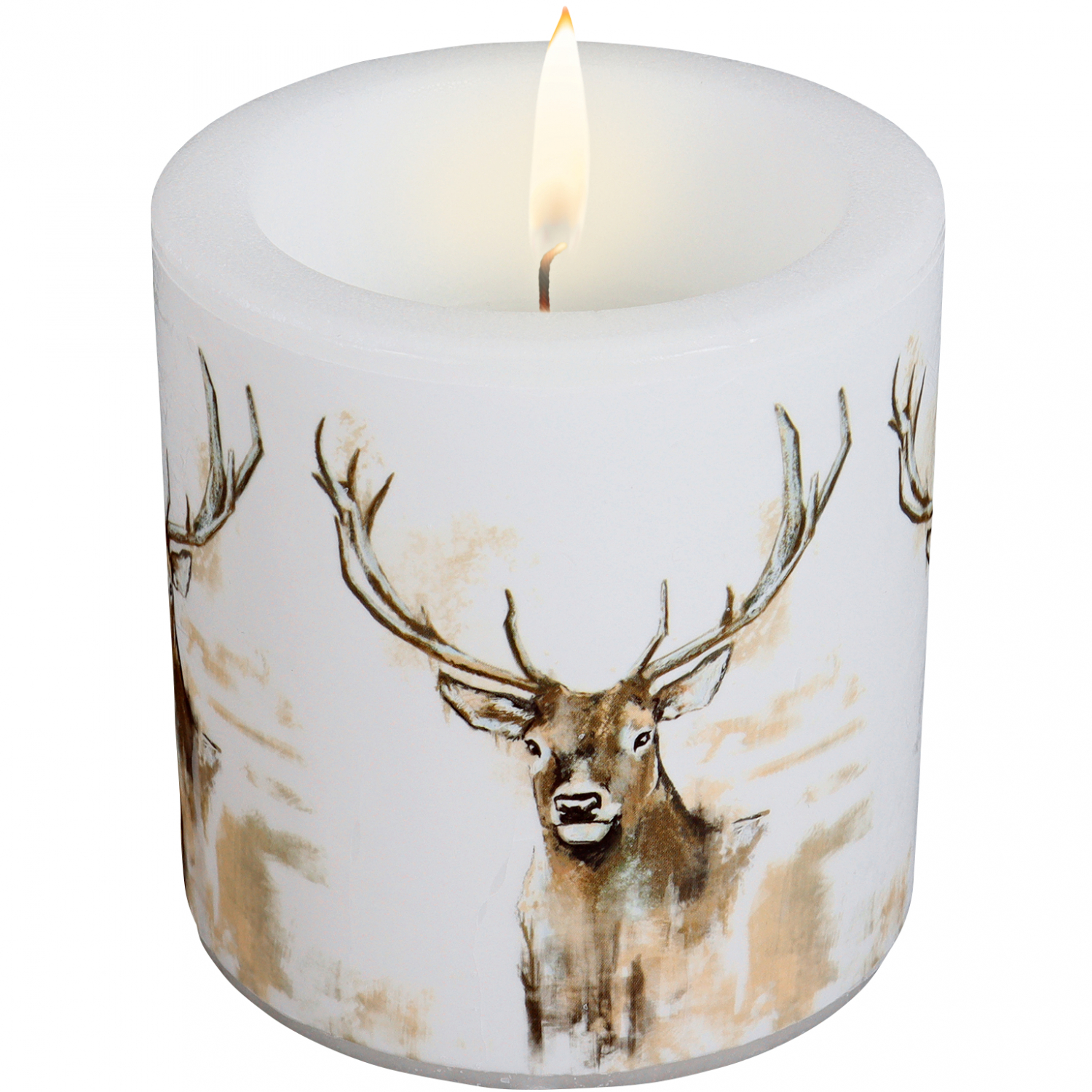 Akah Red deer candle 