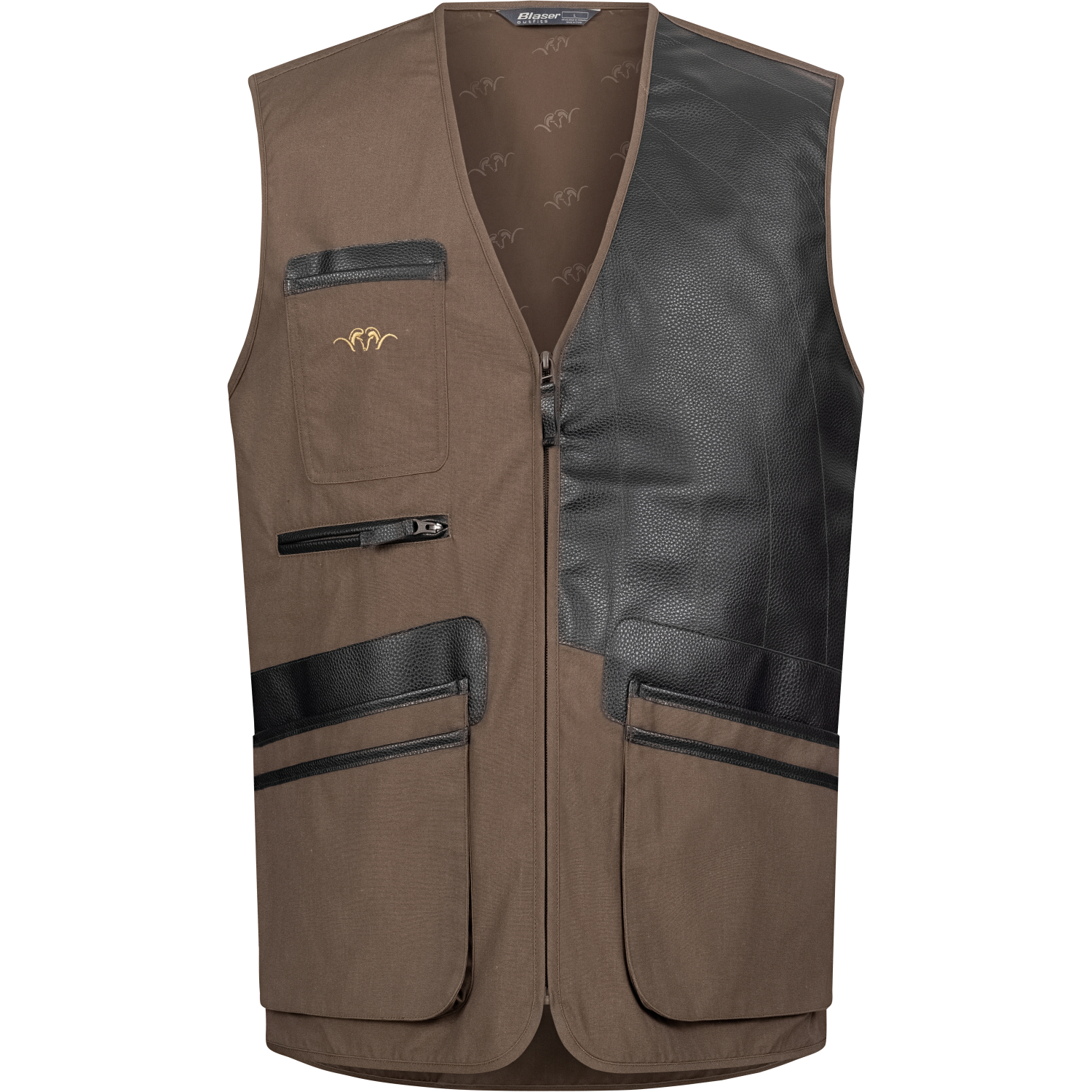 All-Season Shooting Vest Left Unisex (Brown) 
