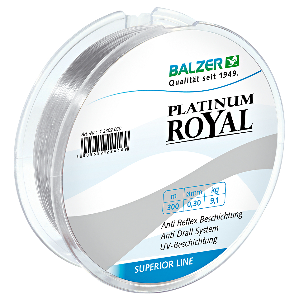 Balzer Fishing Line Platinum Royal (clear) 