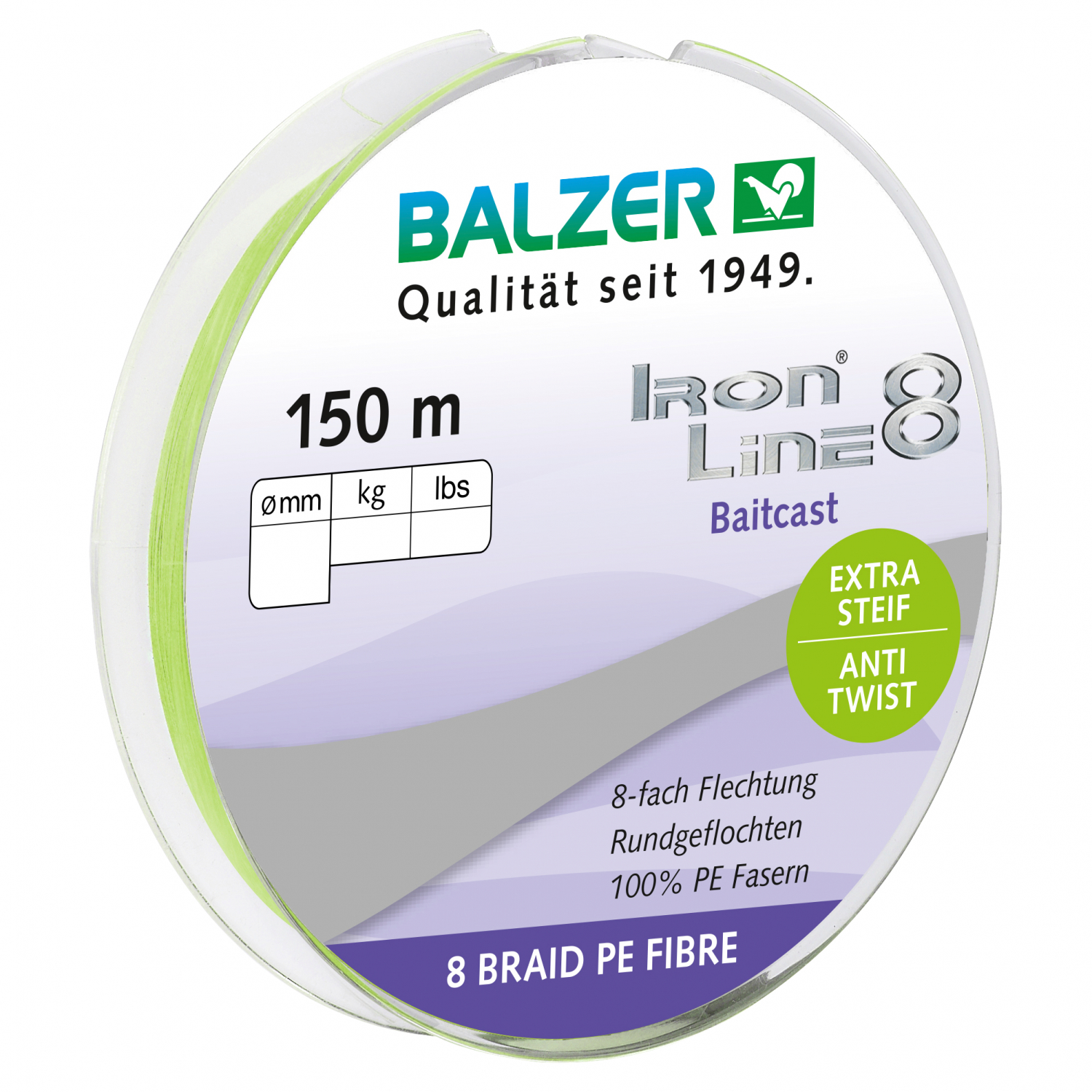 Balzer Iron Line 8 Baitcast 