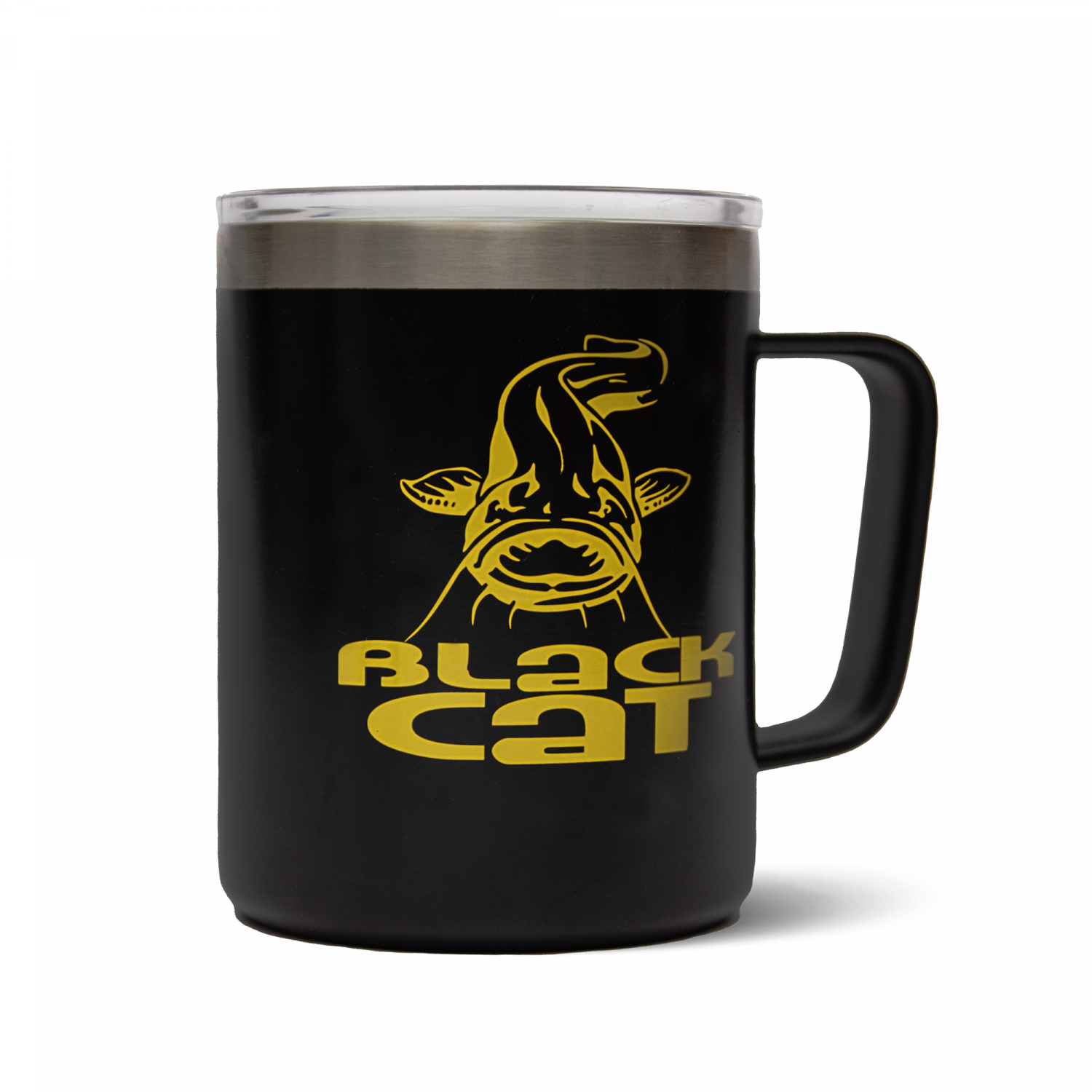 Black Cat Stainless Steel Thermal Mug 