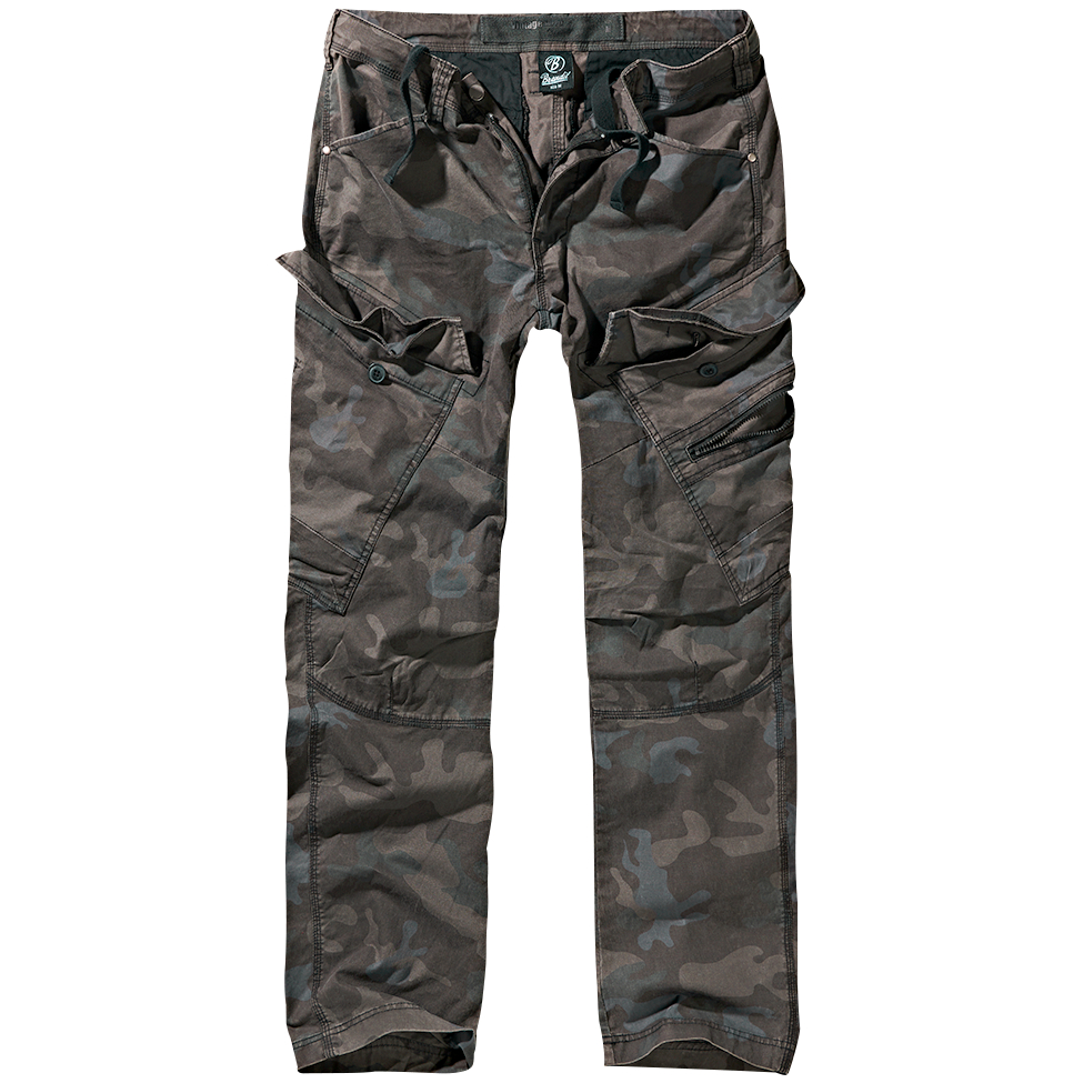 Brandit Adven Slim Fit Trousers Men (Darkcamo) 