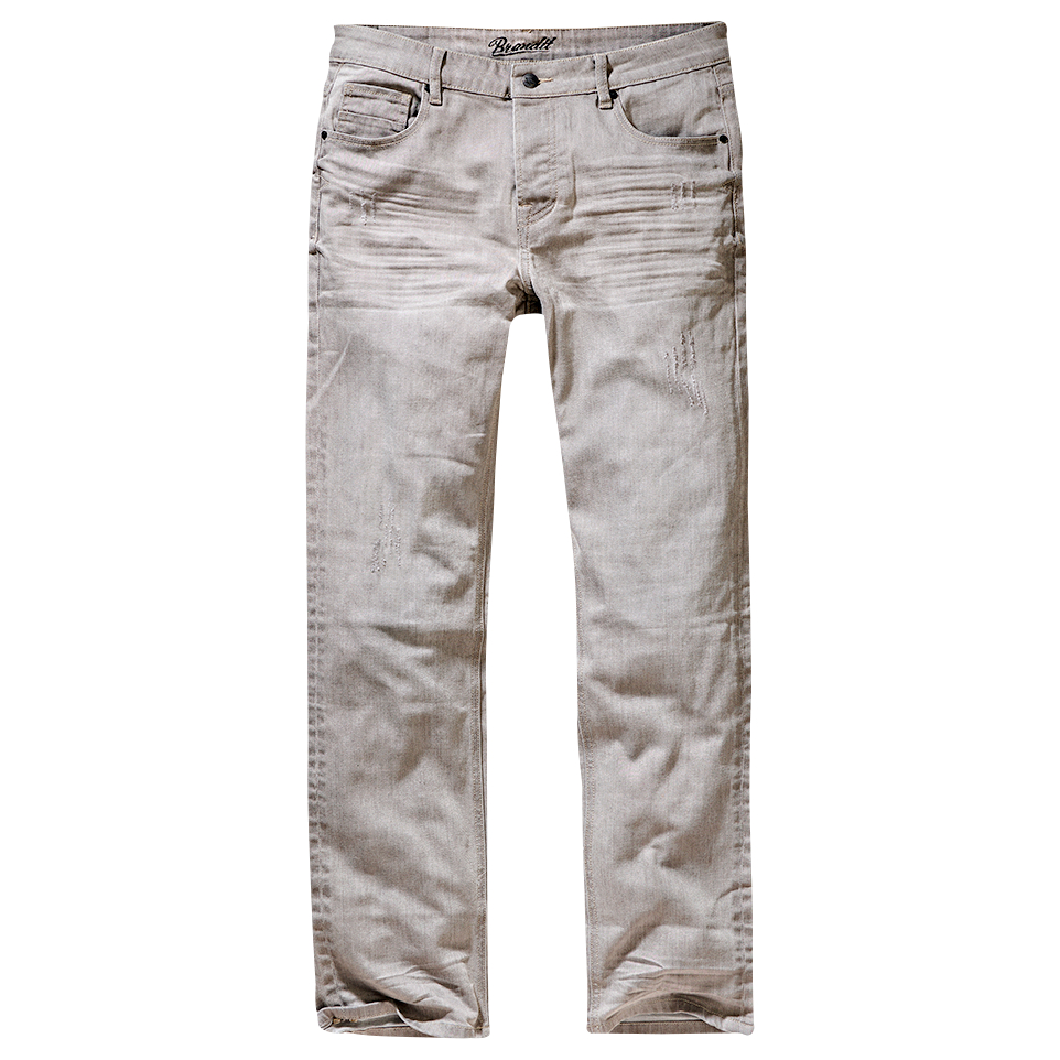 Brandit Jake Denim Jeans Men (Grey Denim) 