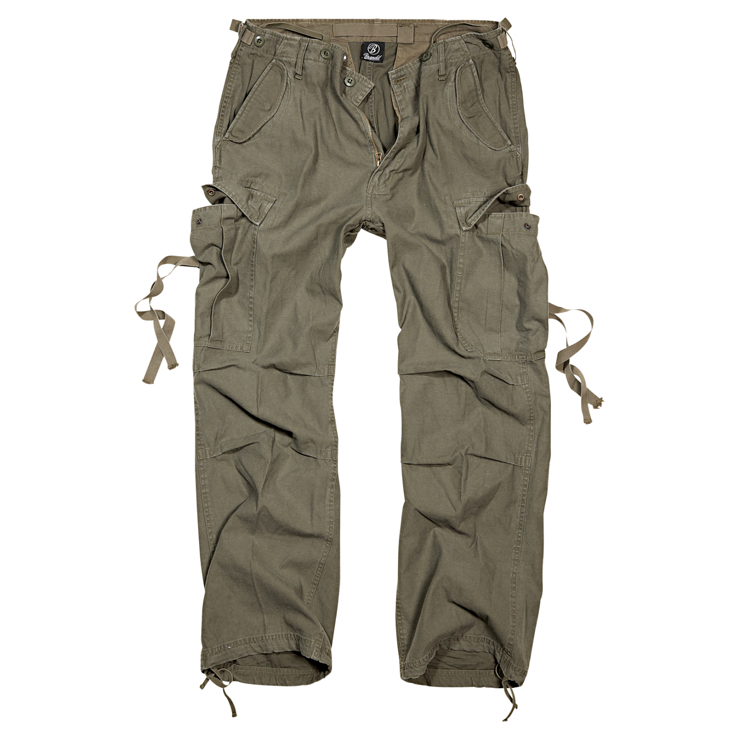 Brandit Men's Casual Pants M-65 Vintage (olive) Sz. L 