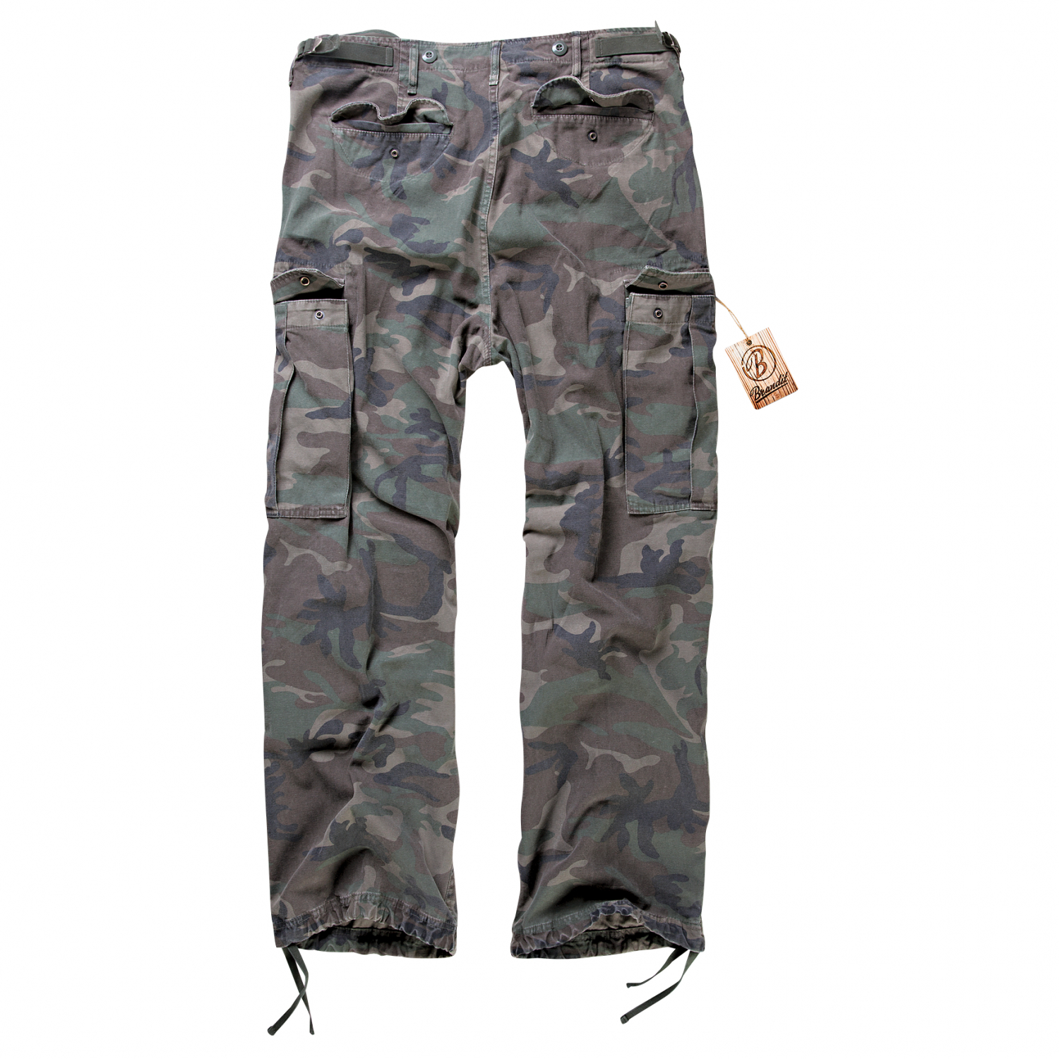 Brandit Men's Casual Pants M-65 Vintage (woodland) Sz. L 
