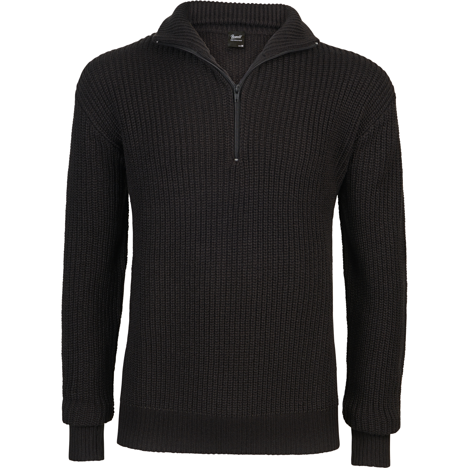 Brandit Navy Pullover Troyer Men (Black) 