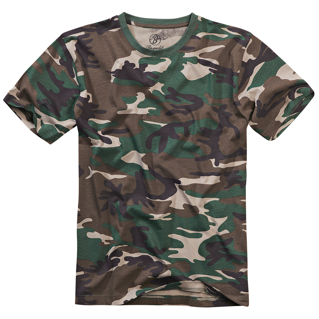 Brandit T-Shirt Men (Woodland) 
