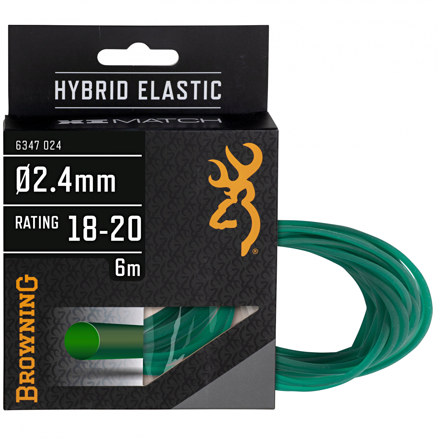 Browning Hybrid Elastic (green / Ø2.40 mm) 