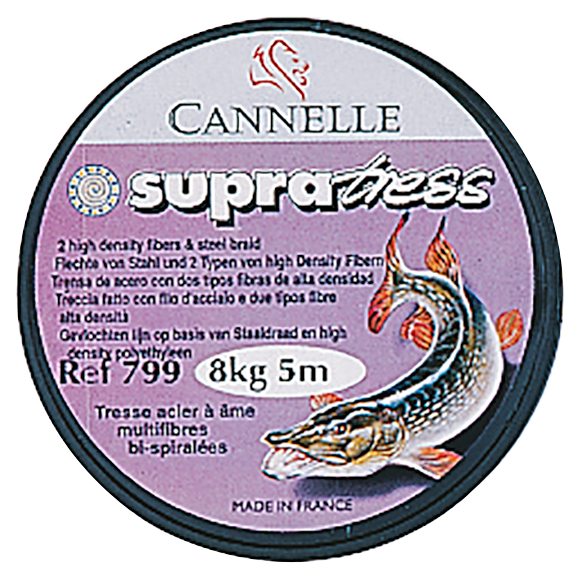 Cannelle Steel leader Supratress Steel 