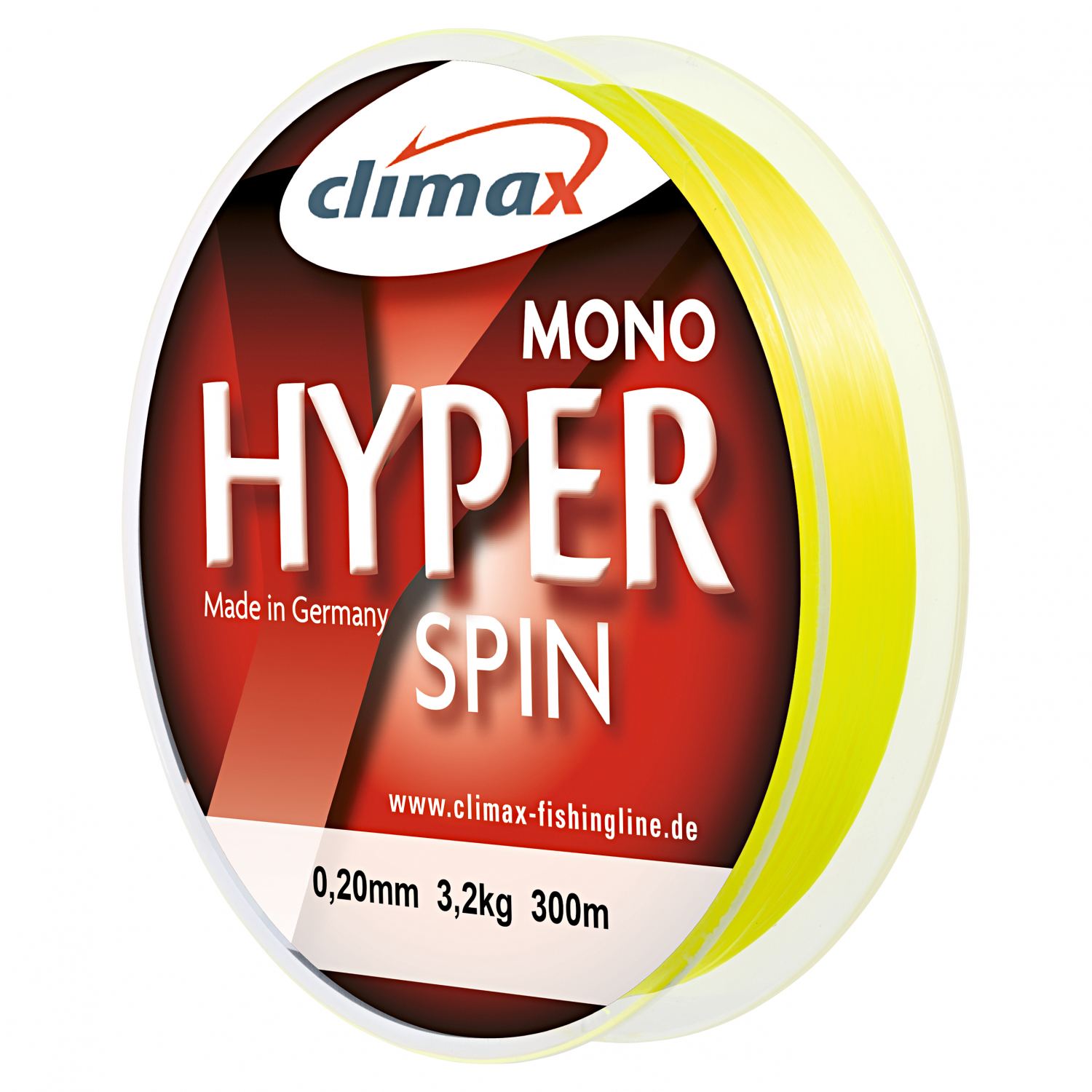 Climax Climax Hyper Spin fluor yellow Fishing Line 