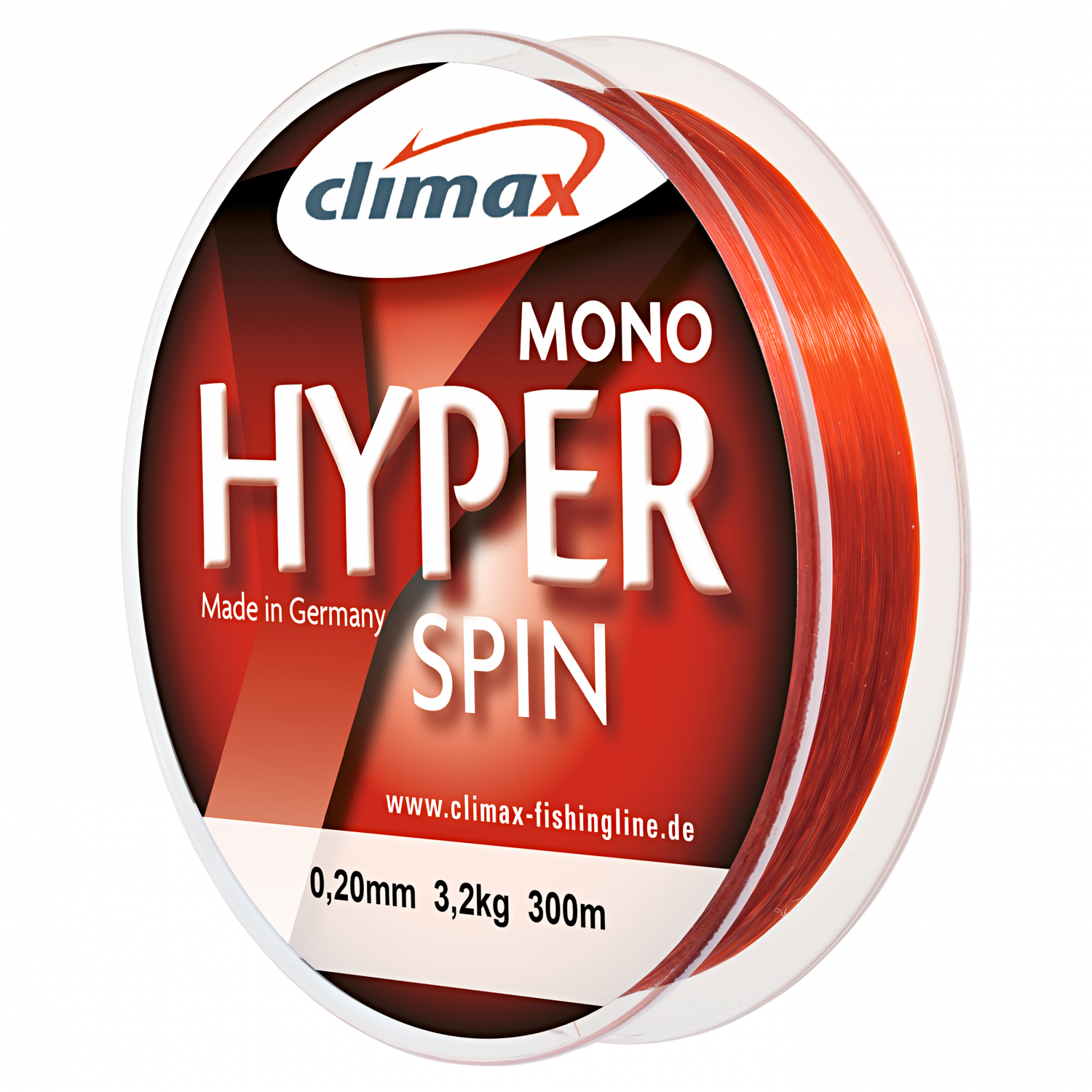 Climax Climax Hyper Spin red Fishing Line 