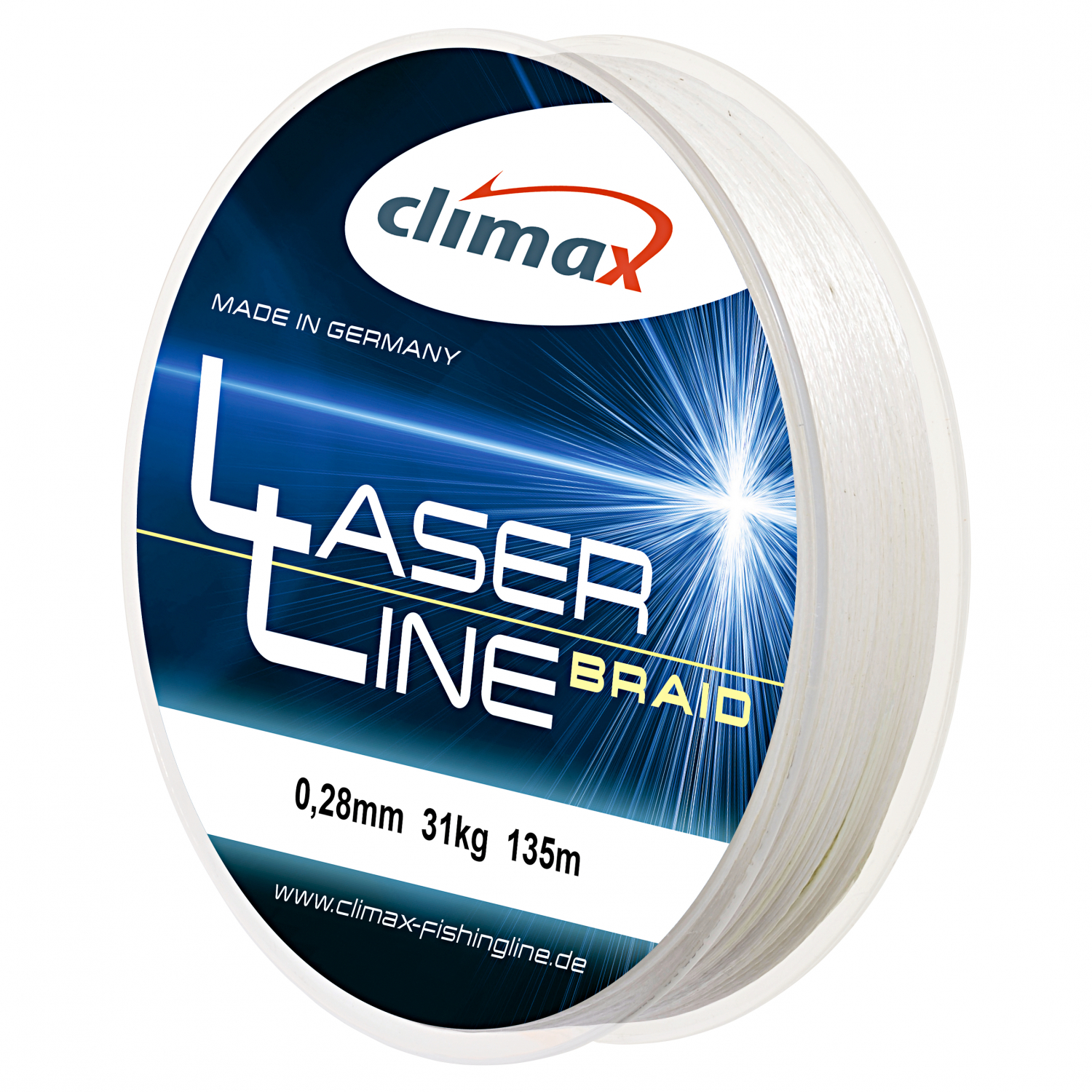 Climax Climax Laserline Fishing Line (white, 275 m) 
