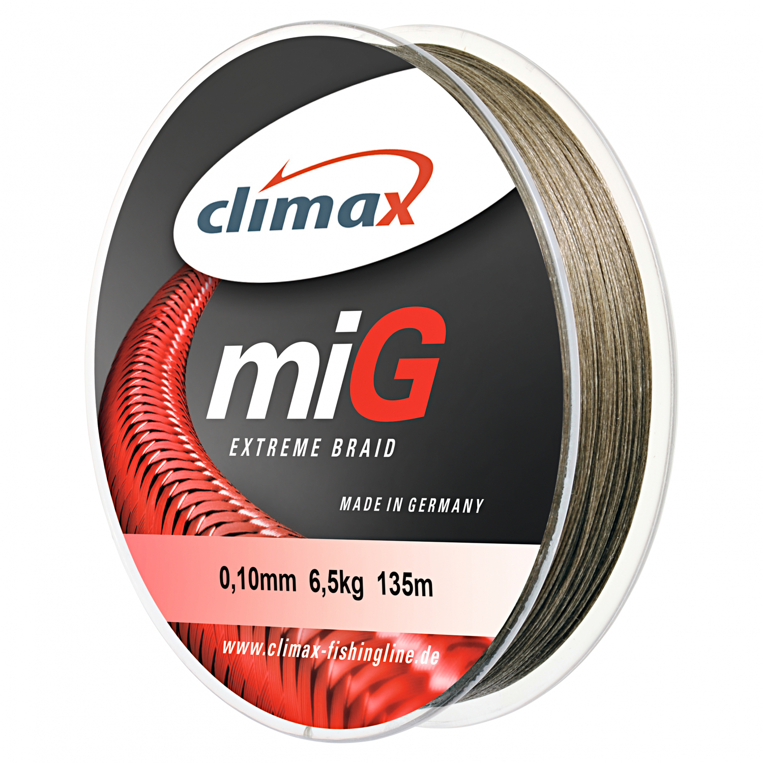 Climax Climax miG Fishing Lines (135m, grey green) 