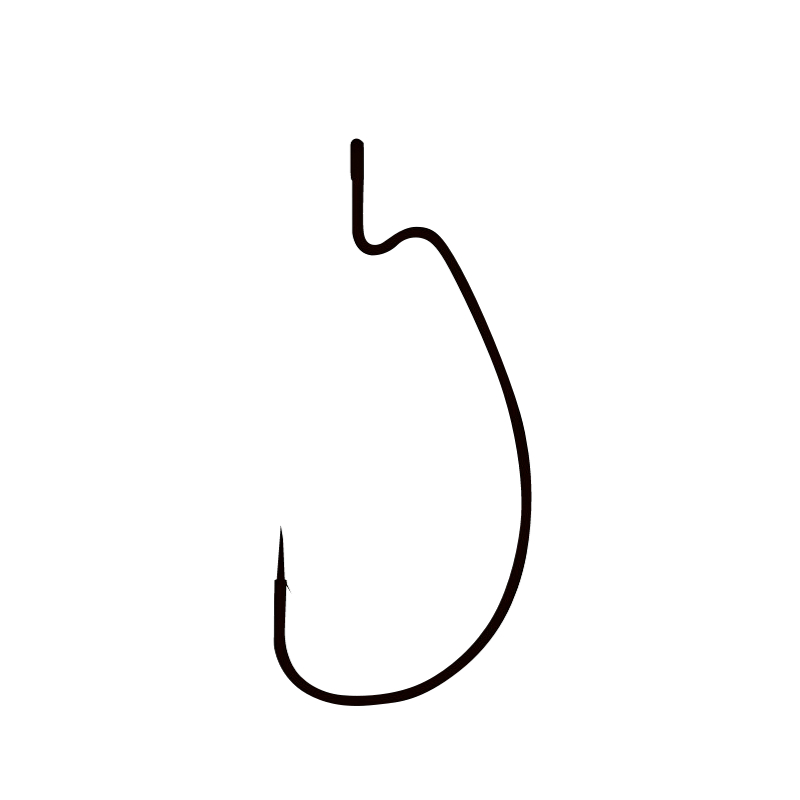 Daiwa Steez Worm Hook (Wide Offset single hook) 