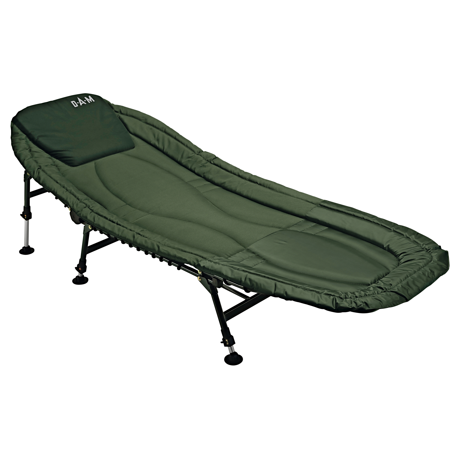 DAM DAM Bedchair Six-Leg Alu Carped Lounger 