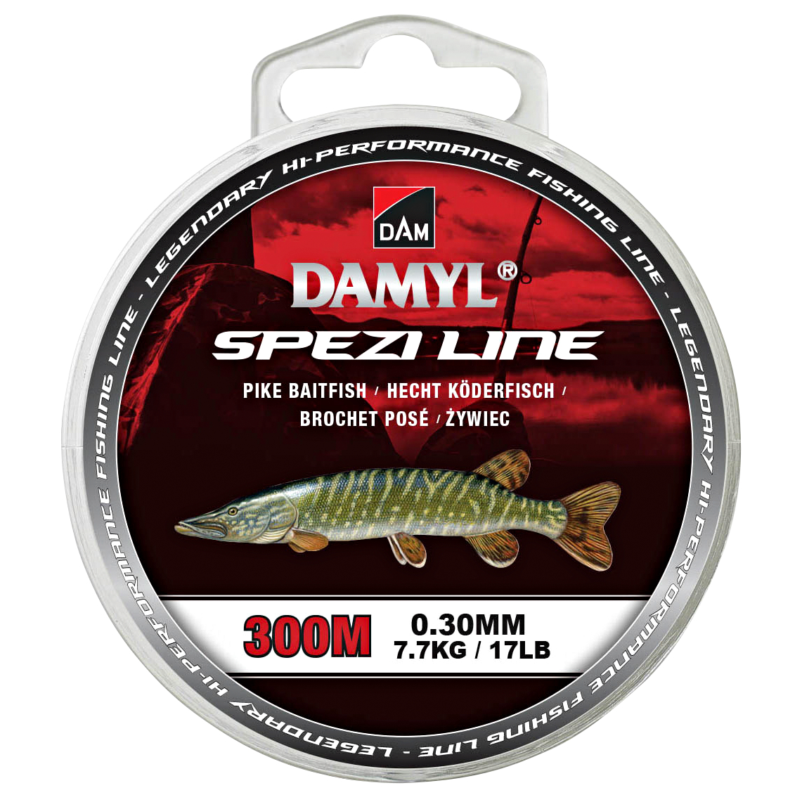 DAM Fishing Line Damyl Spezi Pike Live Bait (dark grey) at low prices