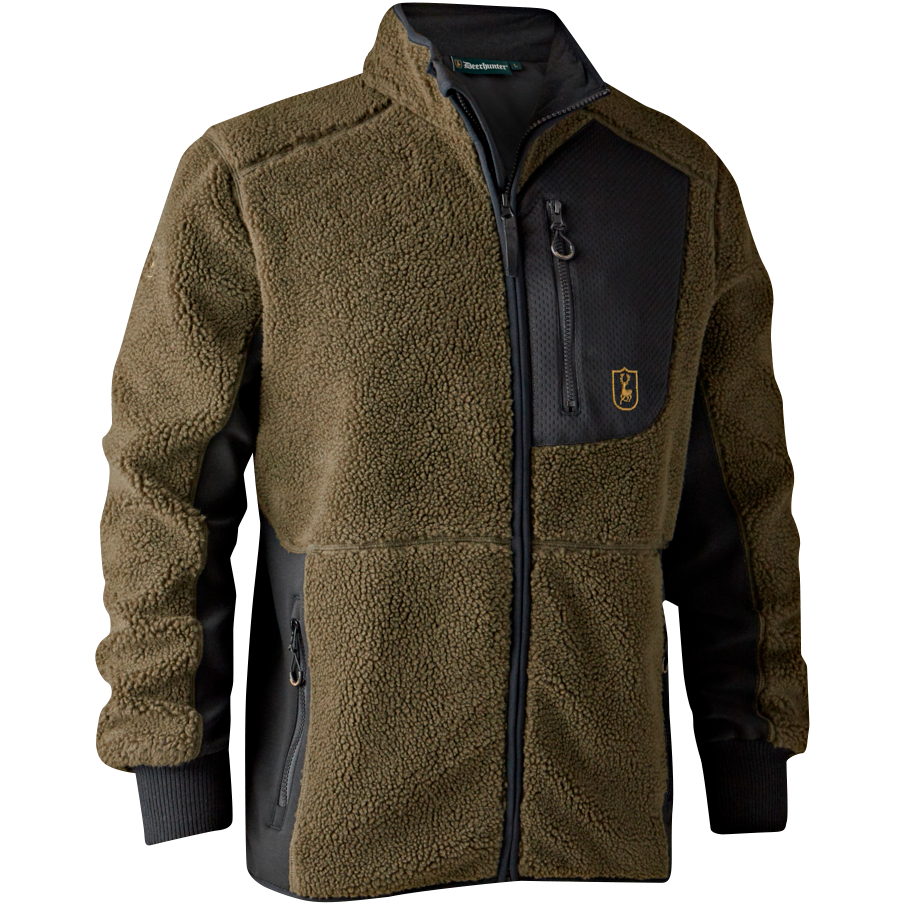 Deerhunter Men's Rogaland fibre fur jacket (olive) 