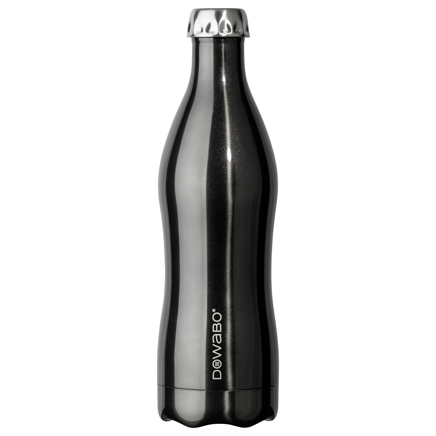 Dowabo Insulated Bottle Metallic Collection (black) 