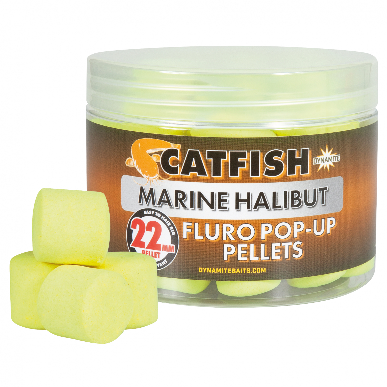Dynamite Marine Halibut Hook Pellets (Fluo Pop Ups) 