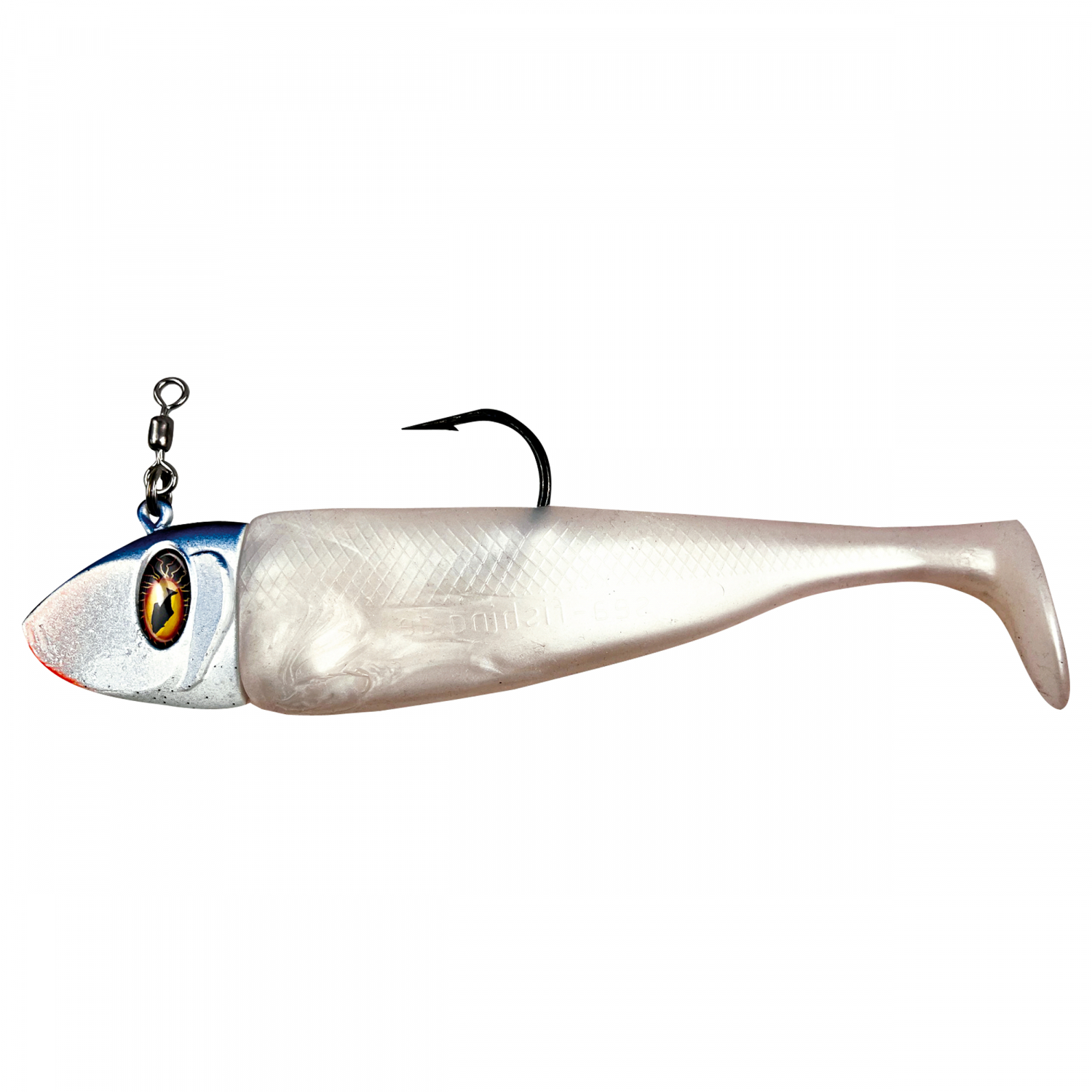Eisele Deep-diving soft lure with twicher head (mother-of-pearl) 